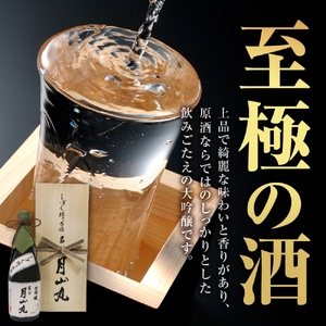 しずく採り原酒大吟醸 名刀『月山丸』（720ml×1本）