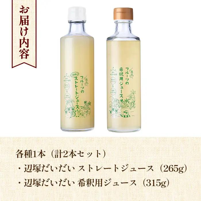 【A83009】辺塚だいだい(生果汁・希釈用) ジュース セット 鹿児島 国産 フルーツ 果物 果実 果汁 ドリンク ストレートジュース 飲み比べ 辺塚だいだい みかん 蜜柑 ギフト 【農地所有適格法