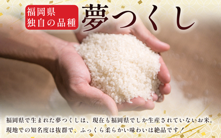 赤村産米 農家直送 【数量限定】 精米 夢つくし （年内発送） 10kg 4U1