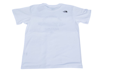 THE NORTH FACE「白馬三山 Tシャツ」ウィメンズL　ホワイト【P0550495_W_L_WH】