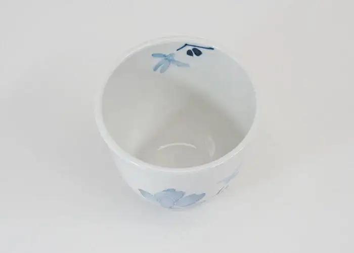 【波佐見焼】　大小ペア２個組のお湯呑 辻が花 【西海陶器】１ １１４６９｜波佐見焼 陶器