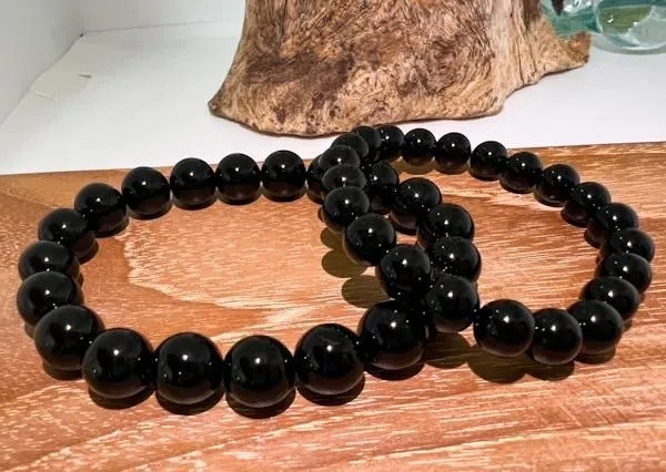 
                  オニキス　8ｍｍ・10ｍｍ　ペアブレスレット
                