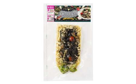 【6ヶ月定期便】 海鮮と有明海苔のペペロンチーノ 【280g×6食入】 計36食 6回定期便 ペペロンチーノ パスタ 海鮮 アカイカ アサリ 有明海苔 海苔 麺 冷凍食品 冷食 定期便 九州 福岡県 