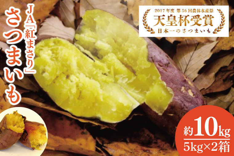 
                  【2027年2月より順次発送】【行方かんしょ】『天皇杯受賞』JA「紅まさり」さつまいも 約10kg｜さつまいも サツマイモ さつま芋 お芋 紅まさり 行方かんしょ 先行予約 茨城県 行方市(AE-99)
                