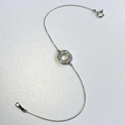 ふるさと納税 甲府市 PT900　ダイヤモンドサークルブレスレット　K05124-H |  | 01