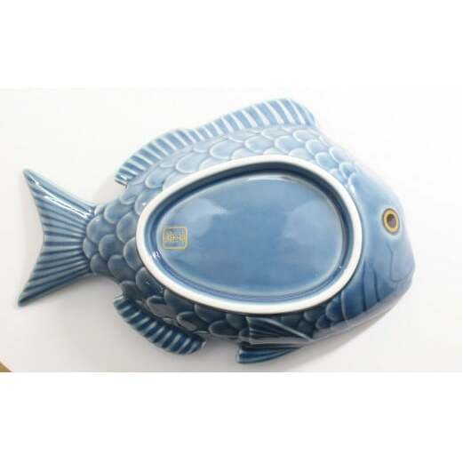 盛り映えする器シリーズ 鯛の盛り付け皿（ブルー） 有田焼 幸楽窯 器 食器 青 お祝い お正月 ハレの日 A25-492_イメージ4