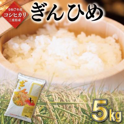ふるさと納税 明和町 三重県産 コシヒカリ ぎんひめ 精米 5kg
