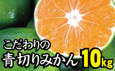 【2024年秋頃発送予約分】＼光センサー選別／ 【農家直送】こだわりの青切りみかん 約10kg  有機質肥料100%　 サイズ混合　※2024年9月下旬より順次発送予定（お届け日指定不可）【nuk10