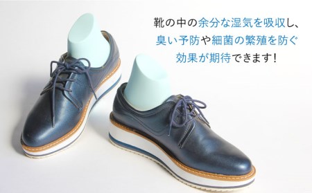 【美濃焼】靴乾かすシリーズ「足」（ブルー）【丸健製陶】 [TAY012]