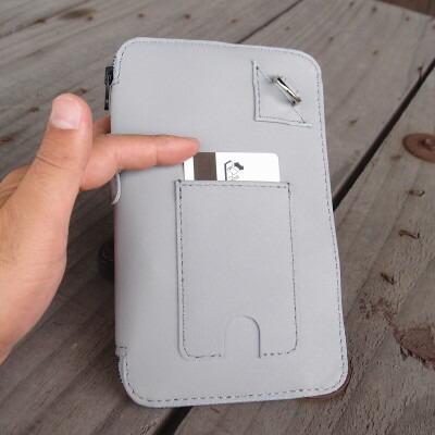 ラフテール【karami 空身】スマートフォンショルダー　銀鼠(グレー)　　【1525255】