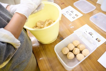 味噌 手作り 体験 持ち帰り 2kg お土産 軽食 付き 醤油 醸造場 調味料 徳島県 みそ 2キロ