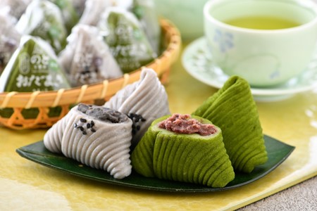 【銘菓】 おだまき 胡麻 抹茶 10個入り | 能登銘菓 石川県 羽咋市