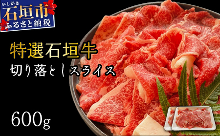 【2025年11月以降順次発送】希少な特選石垣牛をご家庭で！！切り落としスライス300g×2パック | 沖縄 石垣 特選 牛 切り落とし スライス 食べ比べ しゃぶしゃぶ すき焼き | IM-35