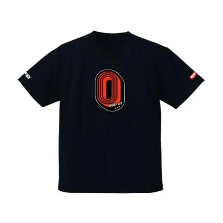 JTTA公認　卓球ユニフォーム【男女兼用(ドライ):XLサイズ】アルファベット　O　ブラック_装飾品・工芸品  洋服 _【1589251】