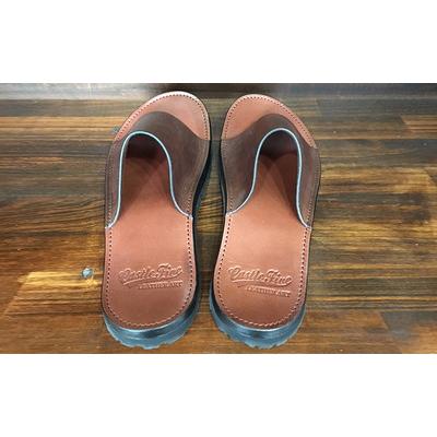 ふるさと納税 五城目町 レザーサンダル(ブラウン)サイズ8(26〜26.5cm)[No.5880-3174] |  | 01