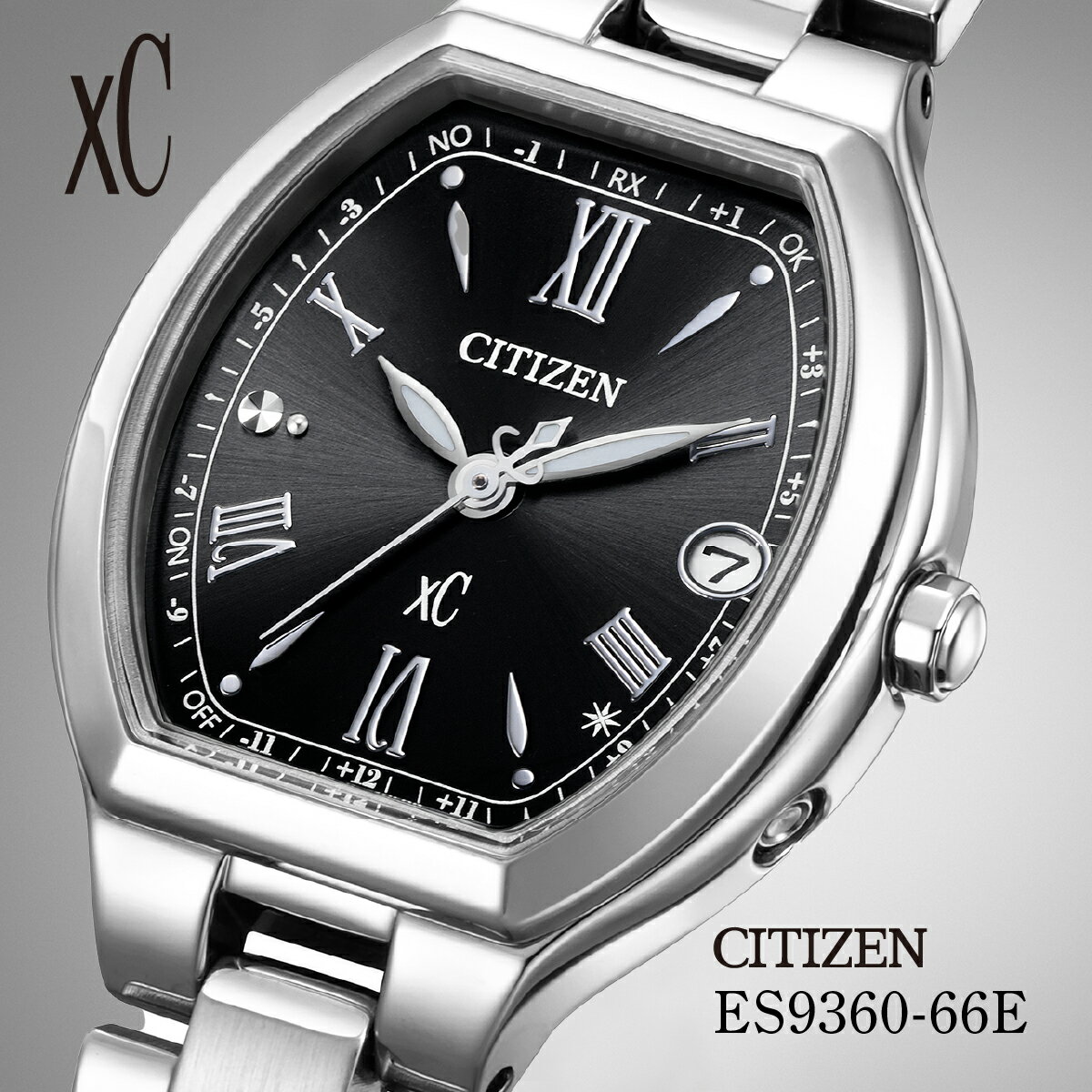 【ふるさと納税】CITIZEN xC basic collection ES9360-66E | シチズン citizen クロスシー腕時計 時計 正規品 レディース ビジネス スーツ カジュアル フォーマル 贈答 贈答用 ギフト プレゼント 母の日 国内製造 国産 電波 ソーラー エコドライブ 埼玉県 所沢市