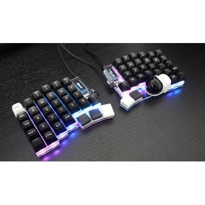 ふるさと納税 飛騨市 トラックボール付き60%左右分割キーボードキット Keyball61 |  | 01