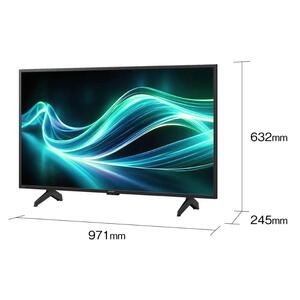 テレビ 43型 4K 液晶テレビ シャープ SHARP AQUOS アクオス 43V型 4T-C43GL1 Google TV YouTube Netflix 内蔵 4Kチューナー内蔵 裏番組録画 高