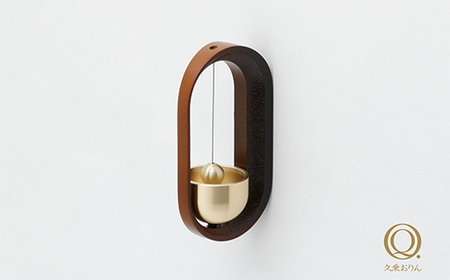 どありん 燻 高岡銅器 おりん ドアベル インテリア おしゃれ モダン 民芸品 工芸品 雑貨 日用品  FAD-0103