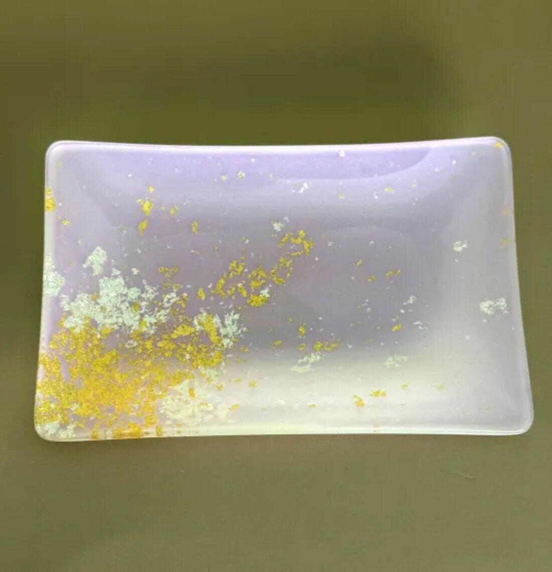 【ふるさと納税】角小皿 FATA パープル（金箔） ［NF128］ | 食器 パーティ 漆器 工芸品 クラフト 民芸 人気 おすすめ 送料無料 ギフト プレゼント 贈り物