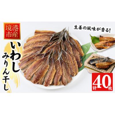 ふるさと納税 境港市 いわしみりん干し(10枚×4P)