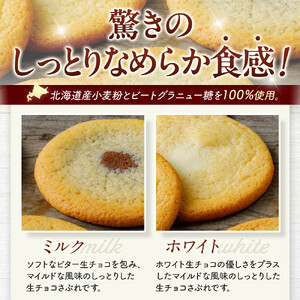 【朝日新聞で紹介】蔵生2種セット48枚（ミルク生チョコ・ホワイト生チョコ） _00871