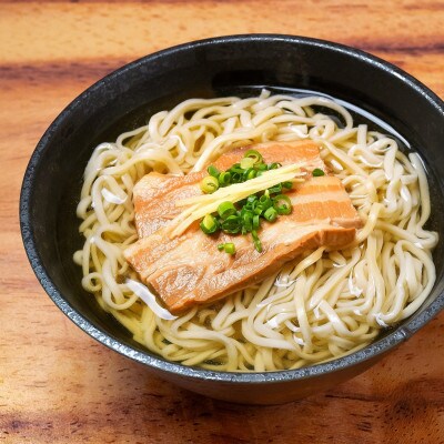 【細生麺の沖縄そば】ちょーでーぐぁ 特製三枚肉入り 3食セット【配送不可地域：離島】
