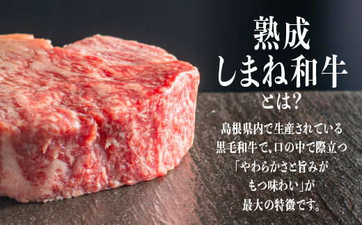 熟成 しまね和牛 焼肉セット(ロース 約180g、もも 約180g、カルビ 約180g)計540g【JK-7】