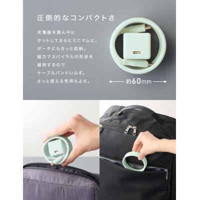 ふるさと納税 守口市 CIO スパイラルシリコンケーブル CtoC 1m 充電ケーブル USB-C (カームブルー) |  | 03