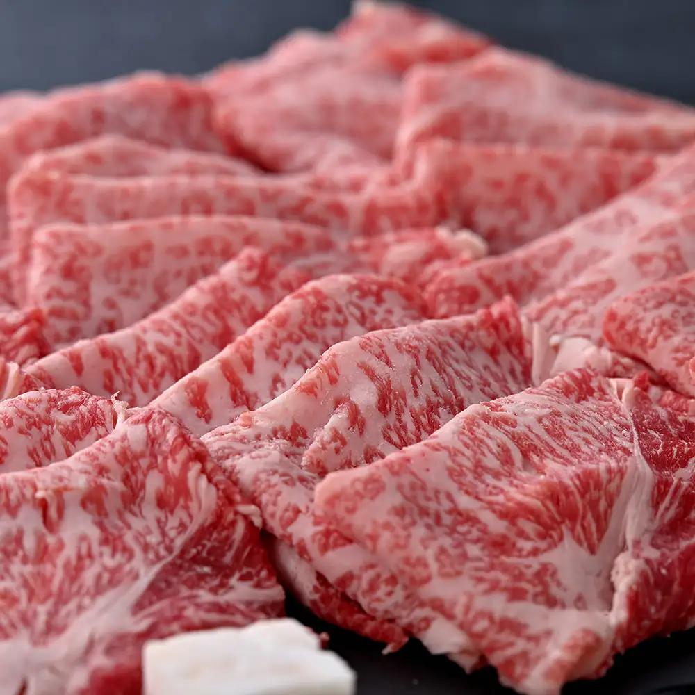 近江牛 すき焼き しゃぶしゃぶ ロース 肩ロース 1kg 【AG02W】 近江牛 牛肉すき焼き