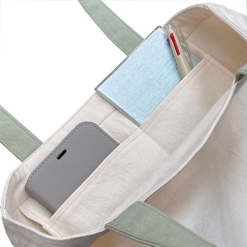 【のこり染】トートバッグ大　ワイン