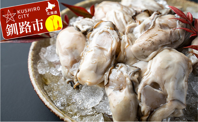 
【ぷりっぷりで濃厚！剥きたて発送!!】釧路管内産・剥き牡蠣500g×2 ふるさと納税 かき 牡蠣 F4F-0623

