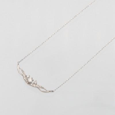 ふるさと納税 昭和町 PT900/PT850 0.10ct ダイヤモンド ペンダントネックレス HH-019738 |  | 01
