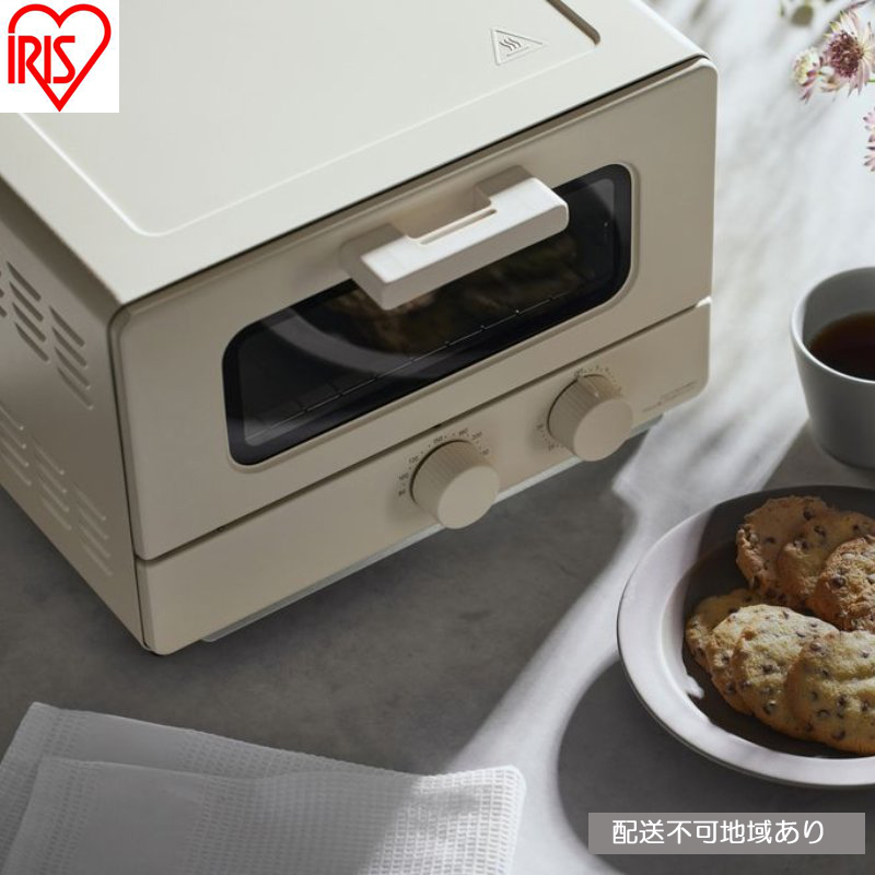 オーブントースター(4枚焼き) EOT-401-C アイボリー トースター 4枚 小型 4枚焼き アイリスオーヤマ プレゼント オーブン トースター食パン 調理 朝食  家電 電化製品 新生活 一人暮らし