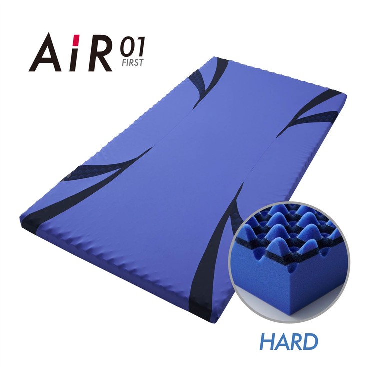 【西川】[エアー01]マットレス/HARD シングルサイズ　配色;ブ
