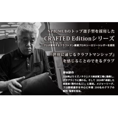 ふるさと納税 宍粟市 ミズノプロ 硬式用 野球グラブ 内野手用 長岡 型(右投げ)AO76 |  | 02