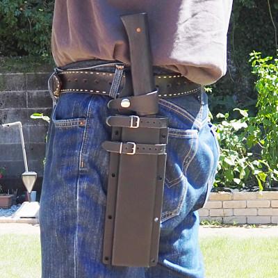 ふるさと納税 香美市 レッドオルカ redorca+1 腰鉈 八寸 黒打ち仕上げ 両刃 |  | 03