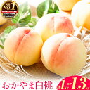 【ふるさと納税】【2025年 先行予約】おかやま白桃 選べる1kg 3~5玉 or 1.3kg 4~8玉前後 岡山県産 ご家庭用 訳あり 桃 訳あり《2025年6月下旬-9月上旬頃より発送予定》岡山 桃 岡山 浅口市 白桃 日川白鳳 白鳳 清水白桃 おかやま夢白桃 果物 フルーツ 桃 白桃 もも