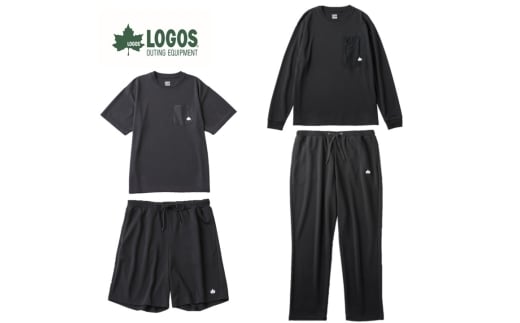 LBL 就寝時におすすめのボディリカバリーウエア 夏冬上下4点セット XLサイズ ブラック【1683675】