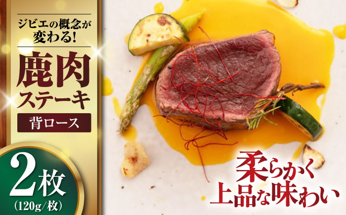 
            鹿肉 背ロース 2枚 《喜茂別町》【EBIJIN】 ジビエ 鹿 ロース ステーキ ステーキ用 赤身 冷凍 冷凍配送 [AJAO066] 10000 10000円 1万円 1万
          
