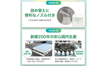 No.482 HAND CLEAR＋　5L×2本