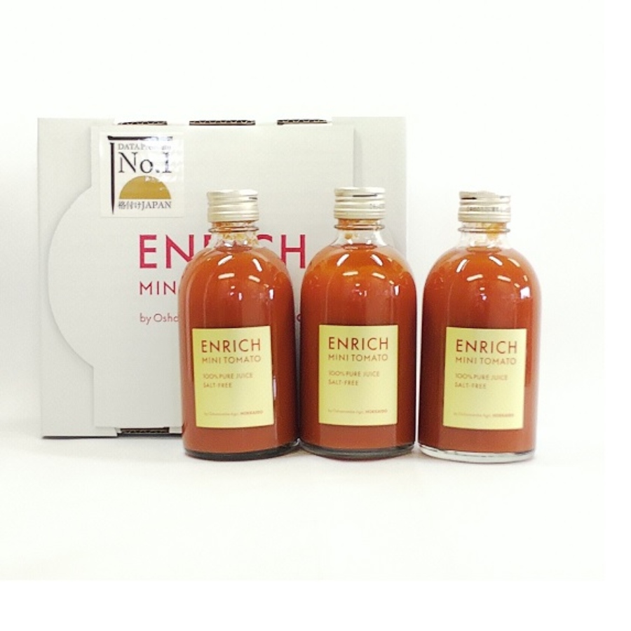 ＜ENRICH MINITOMATO＞エンリッチミニトマトジュース 300ml×3本