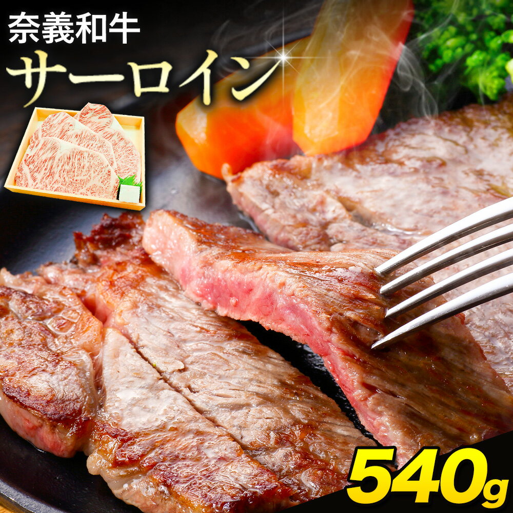 【ふるさと納税】奈義和牛 サーロイン バイヤーおすすめ！ 180g × 3枚 株式会社 天満屋《30日以内に出荷予定(土日祝除く》岡山県 矢掛町 和牛 牛肉 肉 ステーキ 自宅用 贈答用 送料無料