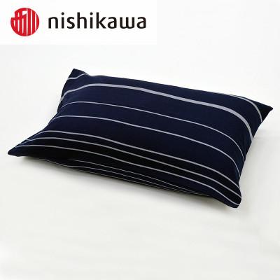 ふるさと納税 山鹿市 西川の枕カバー　mee(ネイビー・65×45)2187-90913(山鹿市) |  | 01