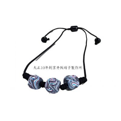 ふるさと納税 和泉市 大正10年創業井阪硝子のトンボ玉ネックレス〈灰色〉【AN135】 |  | 03