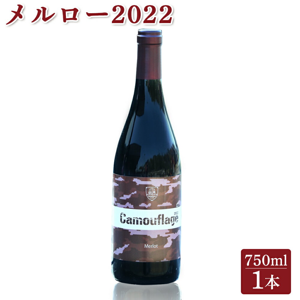 【ふるさと納税】メルロー2022 赤ワイン 750ml | ワイン 国産 日本ワイン お中元 お歳暮 母の日 父の日 プレゼント ギフト 贈り物 福島 南相馬