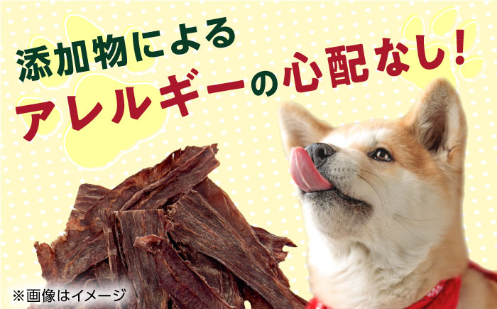 【全6回定期便】ペット用 馬刺しジャーキー 100g(50g×2)【五右衛門フーズ】 [YBZ065]