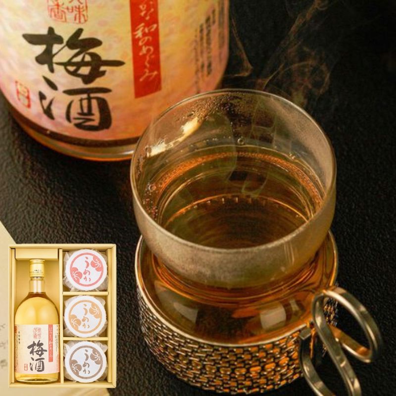 【ふるさと納税】梅酒と梅干のセット【梅酒（13度以上14度未満）720ml・うすじお味梅・はちみつ梅・かつお梅（各135g）】 / 紀州南高梅 本格梅酒 アルコール うす塩 詰め合わせ 贈答品 和歌山 田辺市