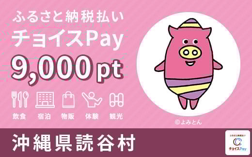 
読谷村 チョイスPay 9,000ポイント【会員限定のお礼の品】
