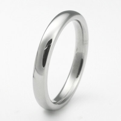 【ふるさと納税】純チタン甲丸リング(幅3mm)14号【1642921】
